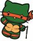 Hello-K-TMNT sticker