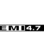 HEMI 4.7 V8 Dodge DIE CUT Decal 2