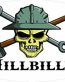 HILLBILLY SKULL AND CROSSBONES STICKER