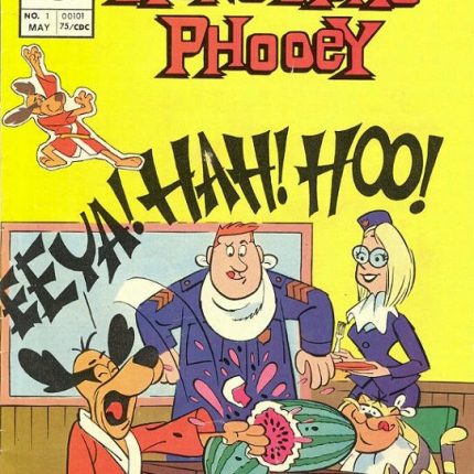 Hong Kong Phooey Comic Book Decal