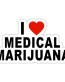 I Love Medical Marijuana Sticker
