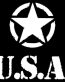 Invasion Star USA Die Cut Decal