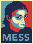 Lindsey Lohan Mess Hope Sticker