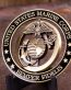 marine coin design sticker 5