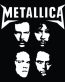Metallica Faces Vinyl Decal Sticker