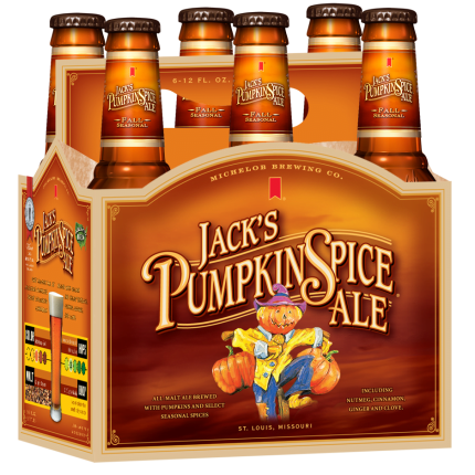 Michelob Jacks Pumpkin Spice Ale Six Pack Decal