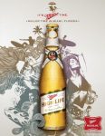 Miller High Life Beer Bottle Shot