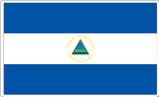Nicaragua Flag Sticker - Pro Sport Stickers