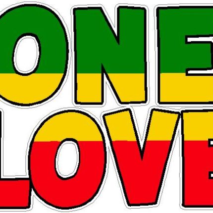 One Love Sticker