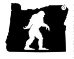 OREGON BIGFOOT STICKER