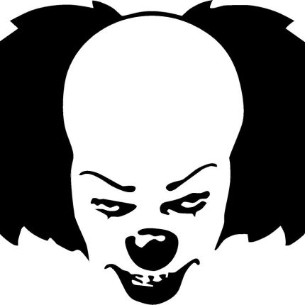 Pennywise the Clown CARTOON DIE CUT DECAL