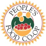 PEOPLE FOOD COOP LOGO STICKER