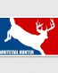 RWB Major League Whitetail Deer Sticker