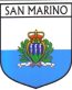 San Marino Flag Crest Decal Sticker