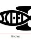 Scifi Darwin Fish Decal