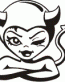 She Devil Diecut Vinyl Decal Sticker