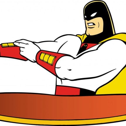 Space Ghost Decal Vinyl Sticker 3