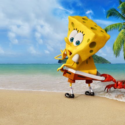 spongebob movie wallpaper sticker