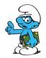 Brainy Smurf Decal