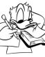Diecut Donald Duck Stickers 4