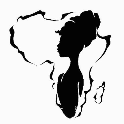 African Faces Africa Decal 23