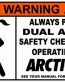 Artic Cat Funny Warning Stickers 5