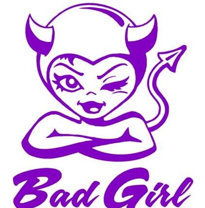 Bad Girl Devil Girl Sticker