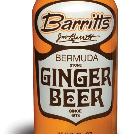 barritts bernuda ginger beer can shot sticker