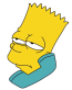 bart-simpson-PHONE Sticker