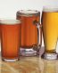 beer types glasses rectangle sticker