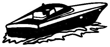 Sport Fishing Yacht Decal - $4.95 : Decal City