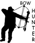 Bow Hunter Diecut Vinyl Decal 22