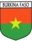 Burkina Faso Flag Crest Decal Sticker