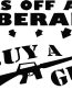 Buy a Gun Diecut Decal