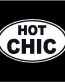 Chick Hot Oval Decal
