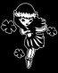COCONUT GIRL Diecut Vinyl Decal Sticker