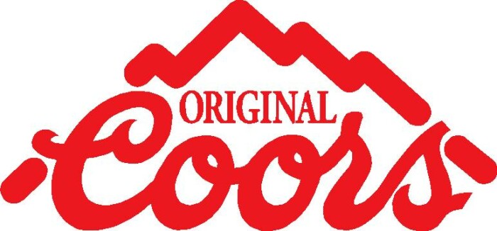 Coors Original DIE CUT DECAL