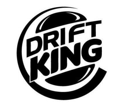 Drift king 6 funny auto decal