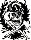 First In Last Out Firefighter Decal