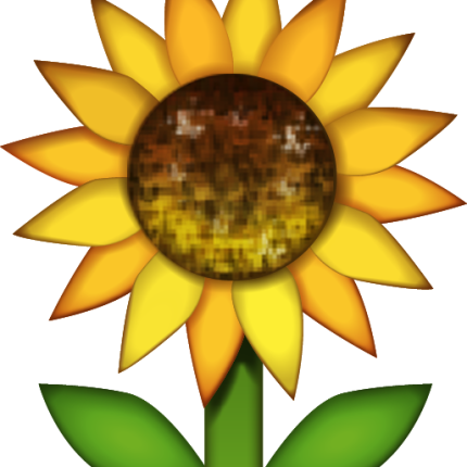 FLOWER Emoji_Sunflower