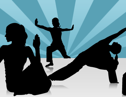 Full Color Yoga Stickers 16