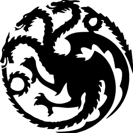 Game of Thrones Targaryen Sigil Decal