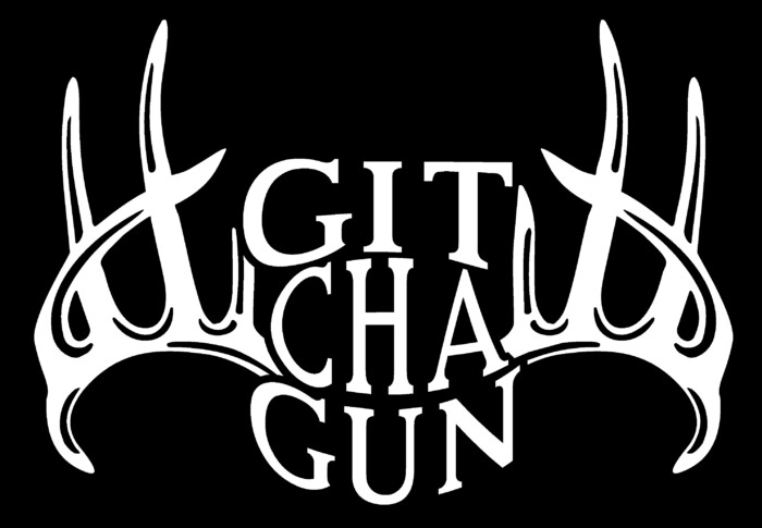 Git Cha Gun with Deer Racks Decal