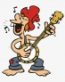 hillbilly-redneck-nations-BANJO STICKER