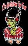 HORRORPOPS PSYCHO BITCHES BAND STICKER 2