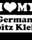 I Love My German Spitz Klein