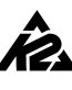 k2- skater sports-symbol decal