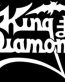 king diamond die cut band decal