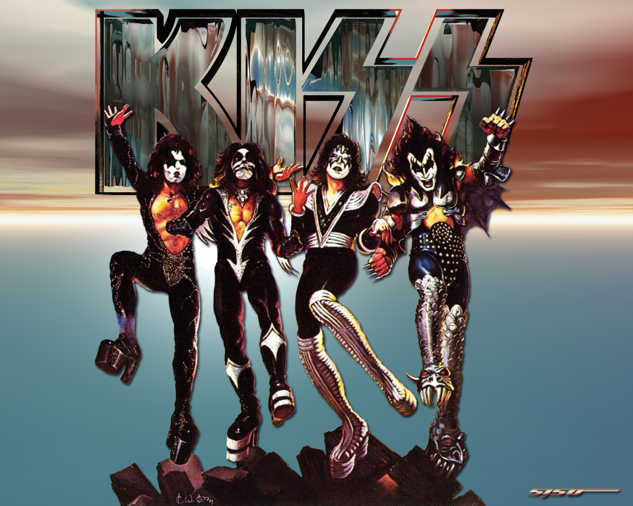 KISS Sticker 05 - Pro Sport Stickers