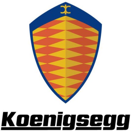 Koenigsegg Logo Color Vinyl Decal